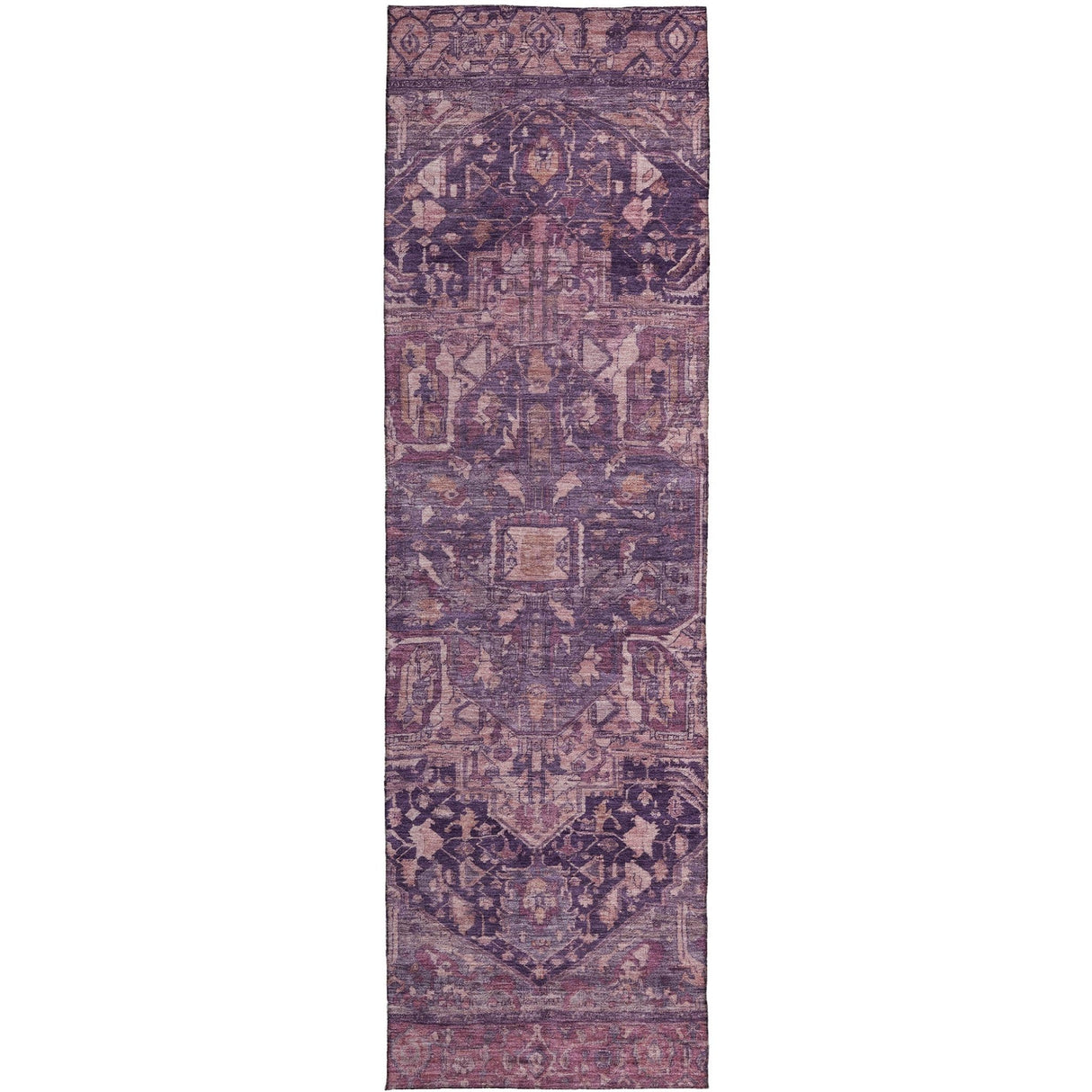 Dalyn Solace SL14 Eggplant Rug runner rug