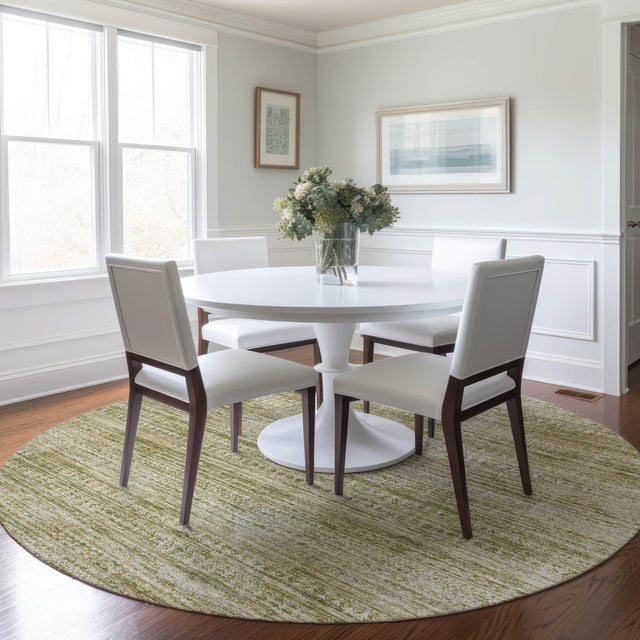Dalyn Solace SL3 Aloe Rug shown in a room