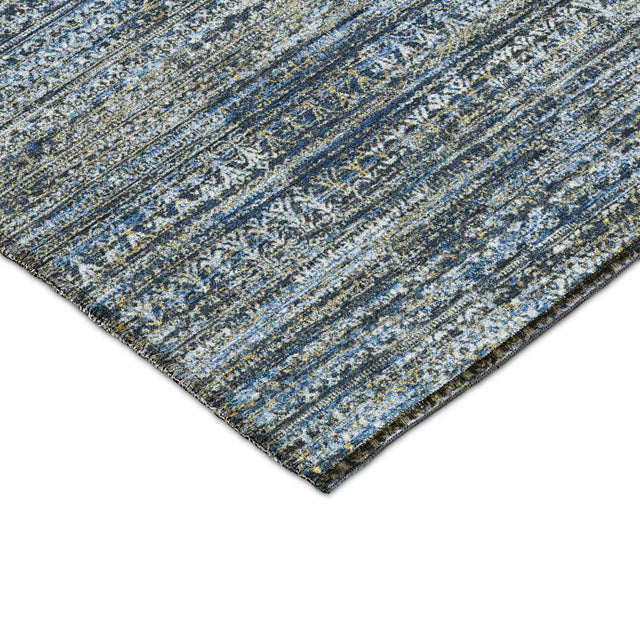 Dalyn Solace SL3 Denim Rug corner detail