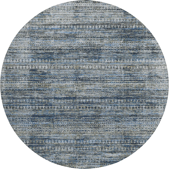 Dalyn Solace SL3 Denim Rug round rug