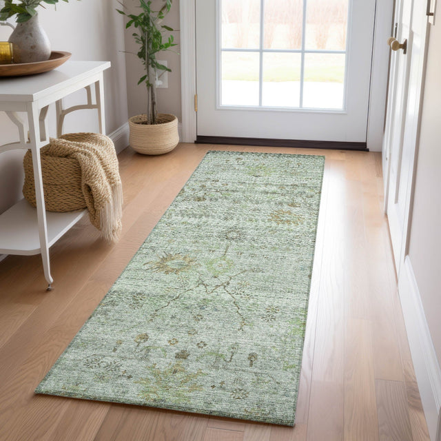 Dalyn Solace SL4 Aloe Rug shown in a room