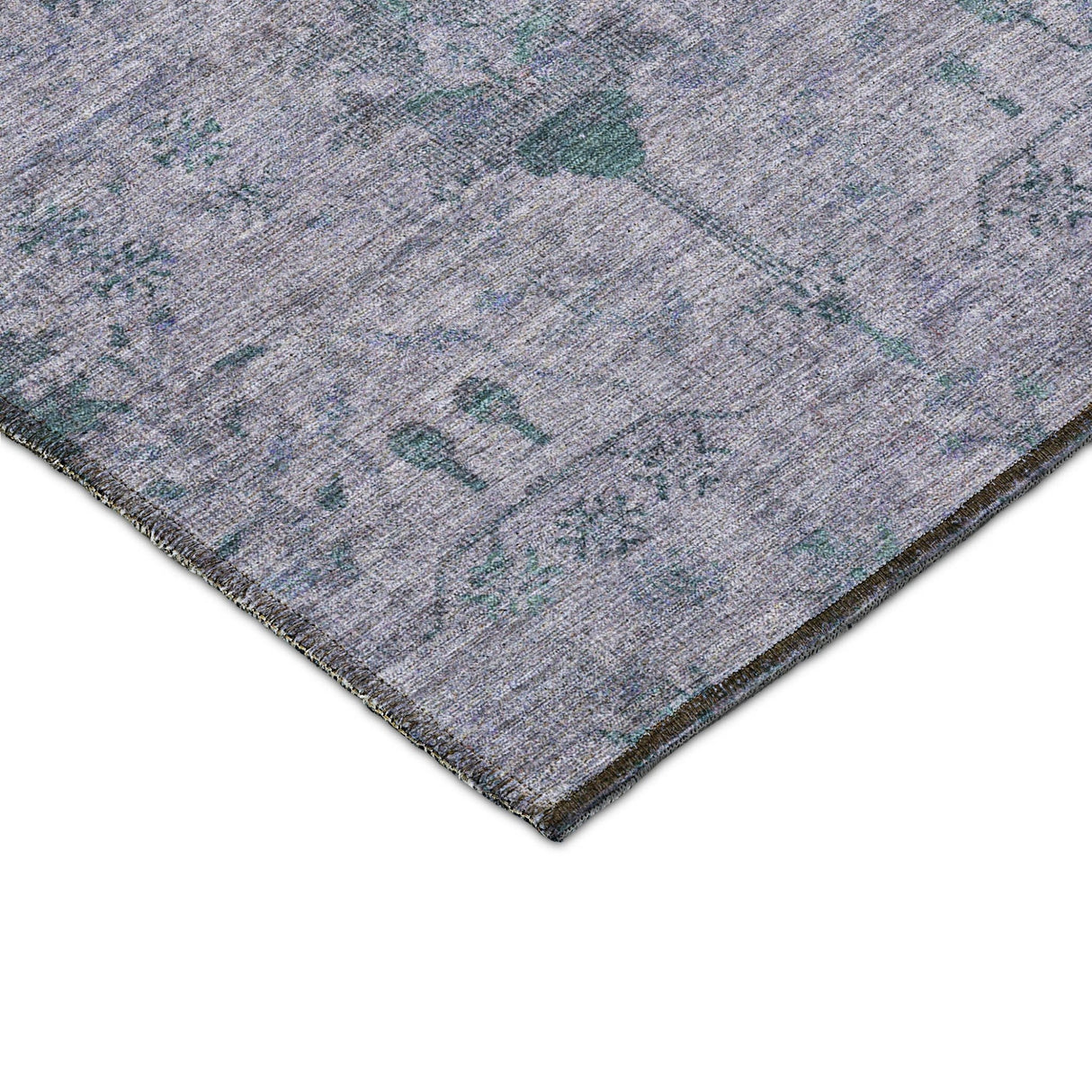 Dalyn Solace SL4 Lavender Rug corner detail