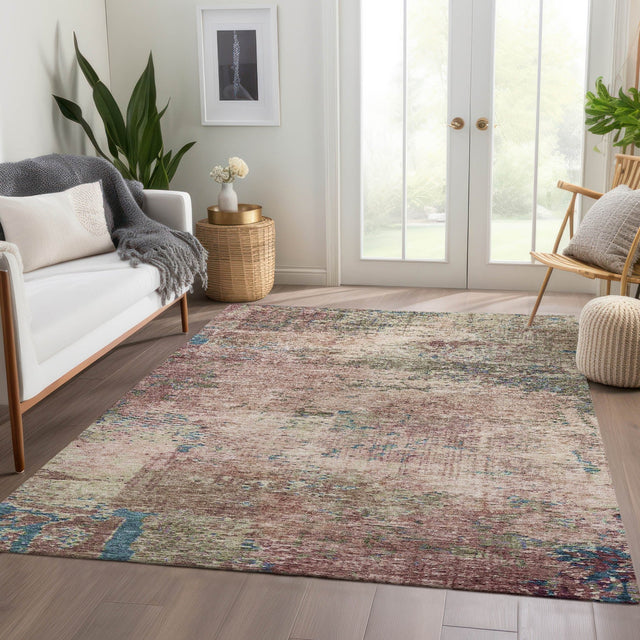 Dalyn Solace SL5 Blush Rug shown in a room