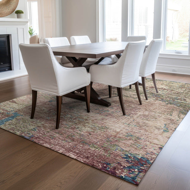 Dalyn Solace SL5 Blush Rug shown in a room