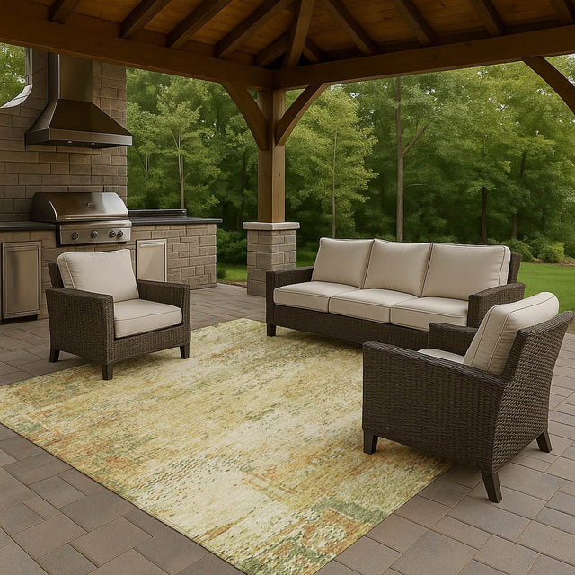 Dalyn Solace SL5 Fern Rug outdoor lifestyle image