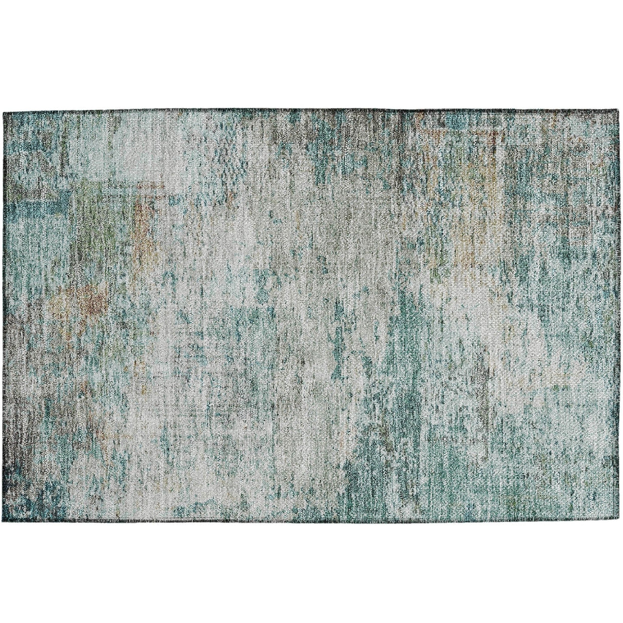 Dalyn Solace SL5 Teal Rug rectangular rug