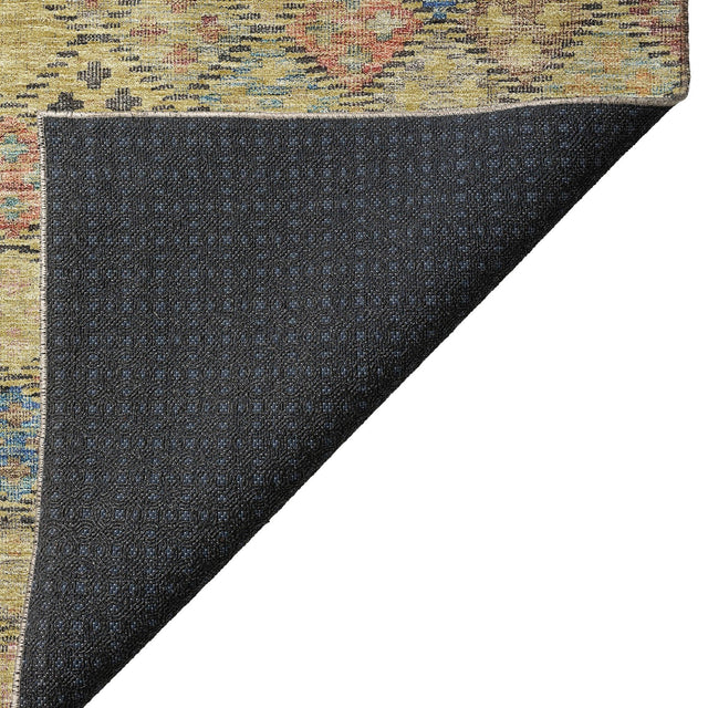 Dalyn Solace SL6 Gold Rug backing detail