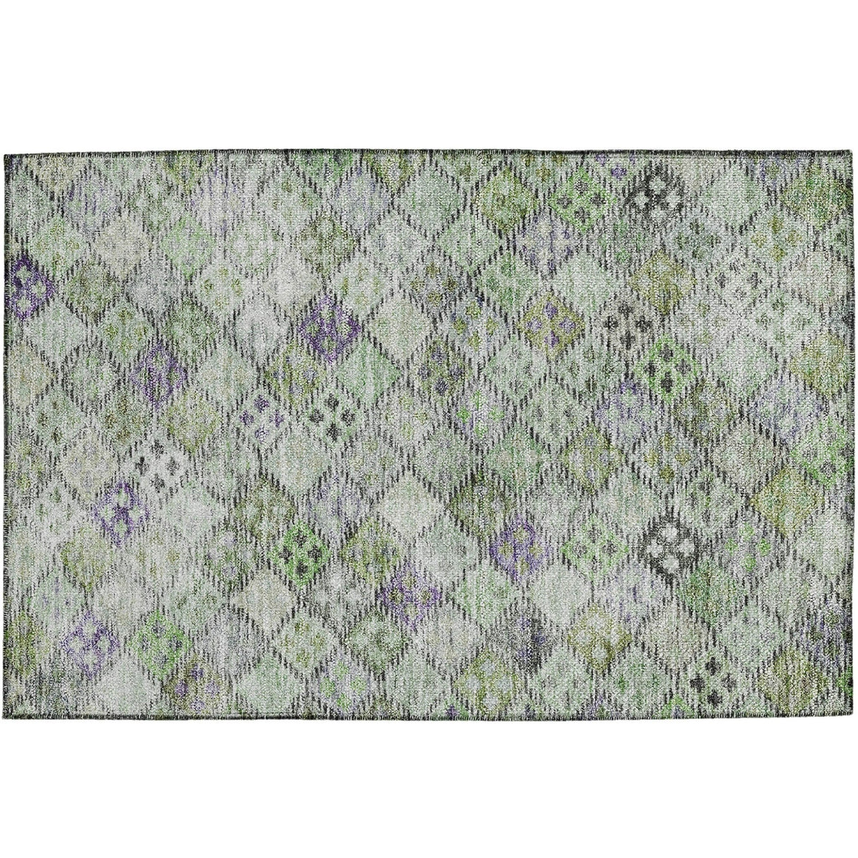 Dalyn Solace SL6 Green Rug rectangular rug