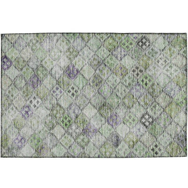 Dalyn Solace SL6 Green Rug rectangular rug