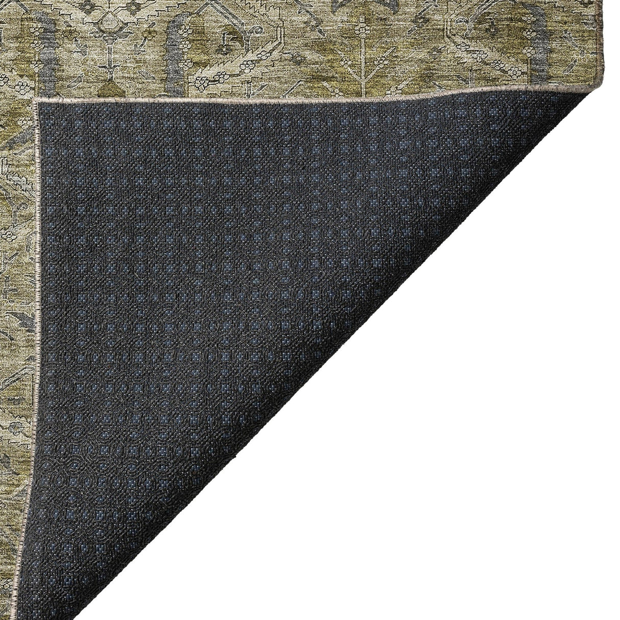 Dalyn Solace SL7 Taupe Rug backing detail