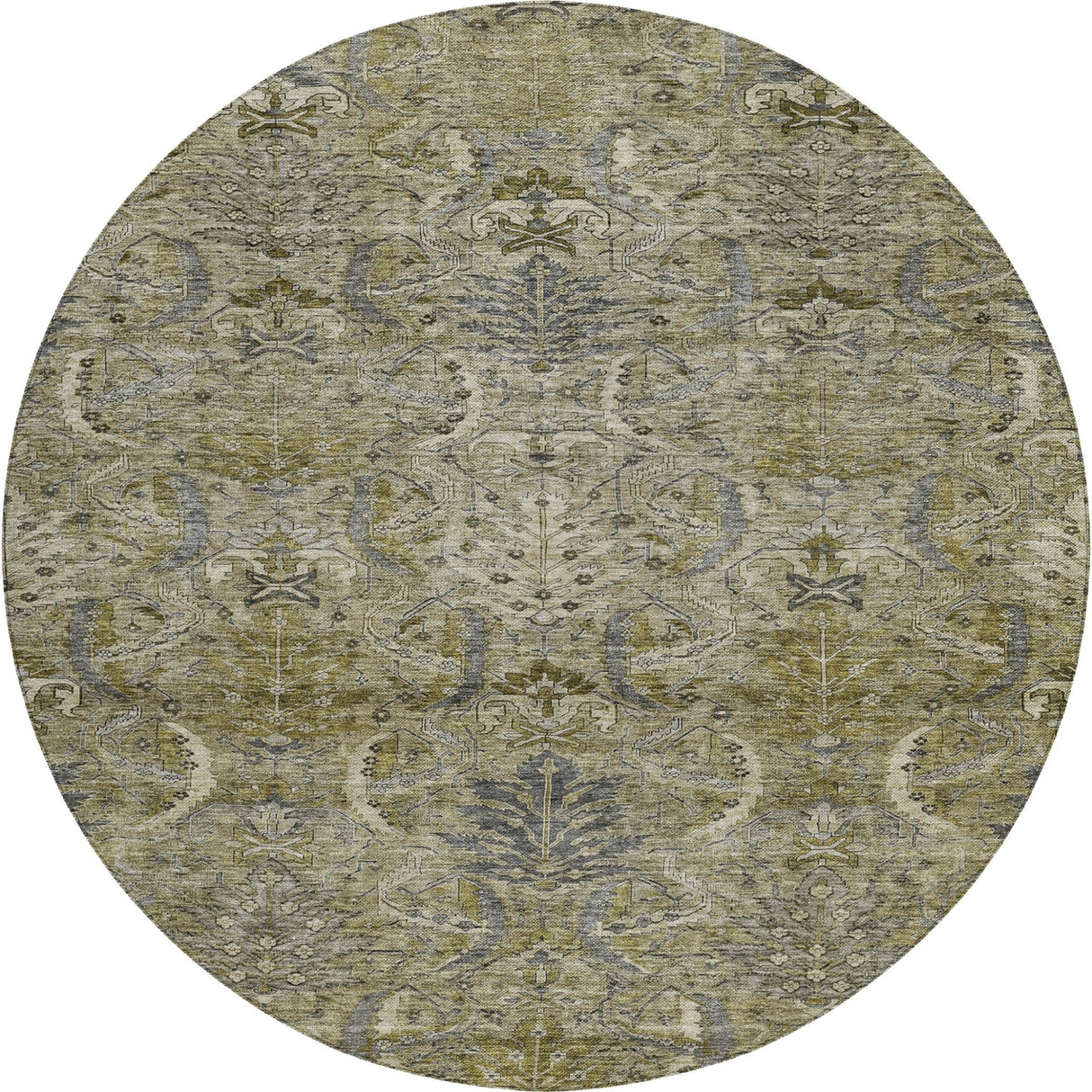 Dalyn Solace SL7 Taupe Rug round rug