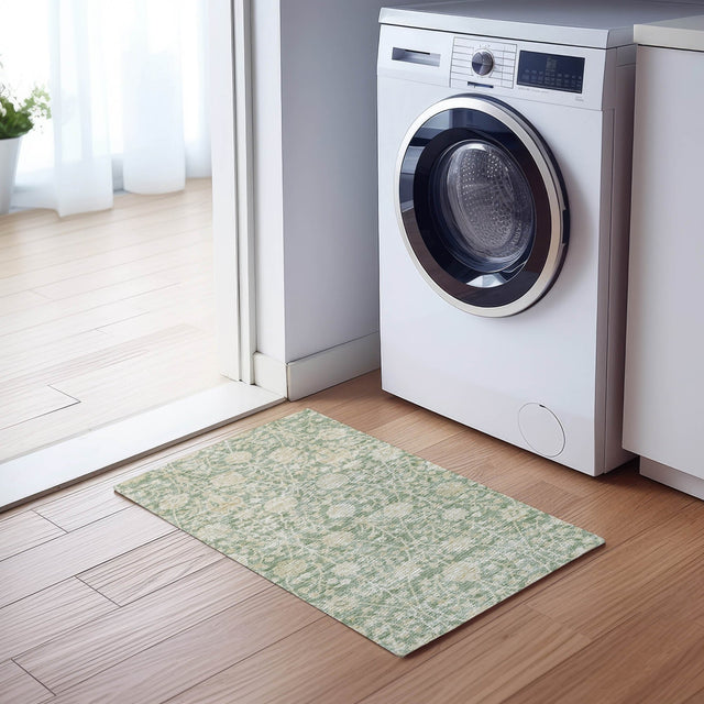 Dalyn Solace SL8 Aloe Rug shown in a room