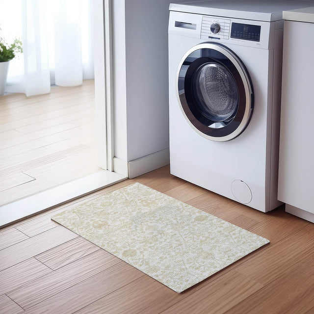 Dalyn Solace SL8 Ivory Rug shown in a room