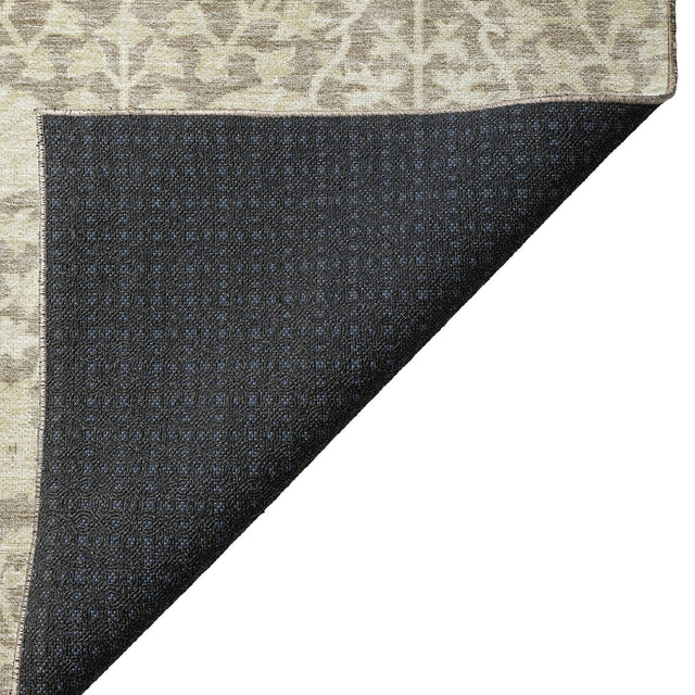 Dalyn Solace SL8 Mocha Rug backing detail