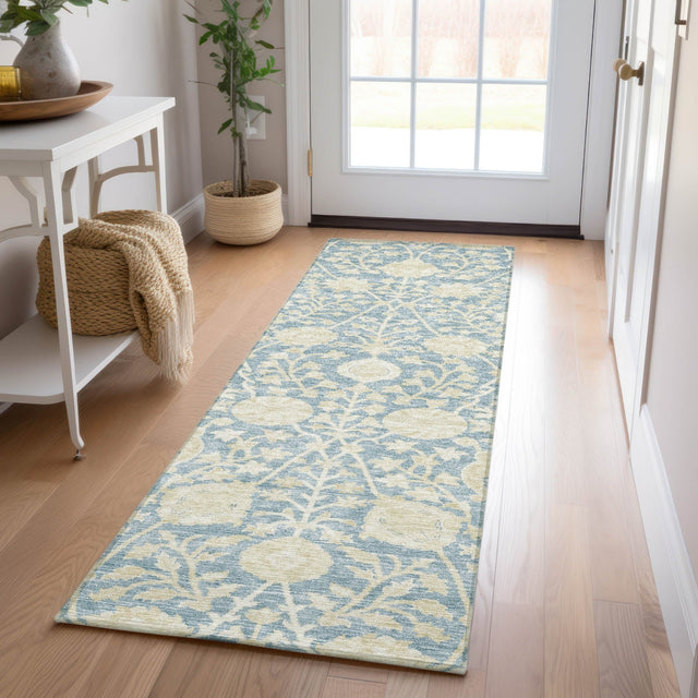 Dalyn Solace SL8 Sky Rug shown in a room