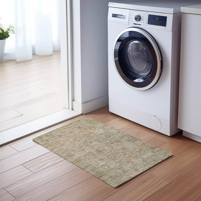 Dalyn Solace SL9 Beige Rug shown in a room