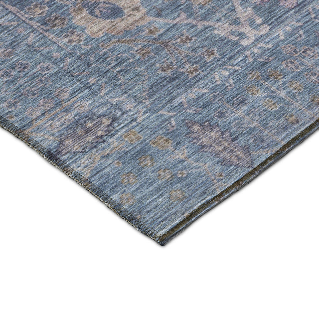 Dalyn Solace SL9 Denim Rug corner detail