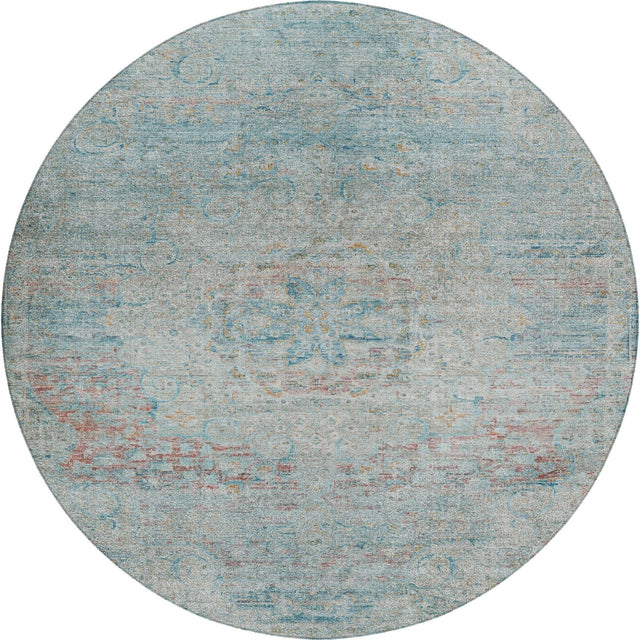 Dalyn Tabrook TB1 Sky Rug round rug