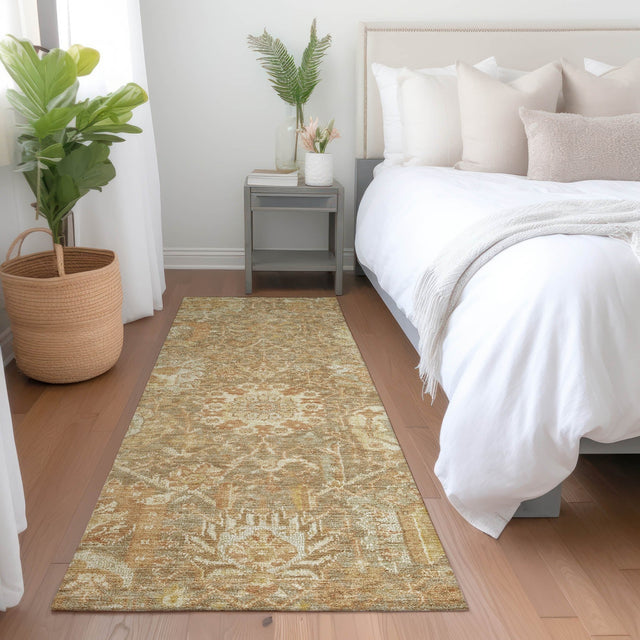 Dalyn Tabrook TB10 Khaki Rug shown in a room