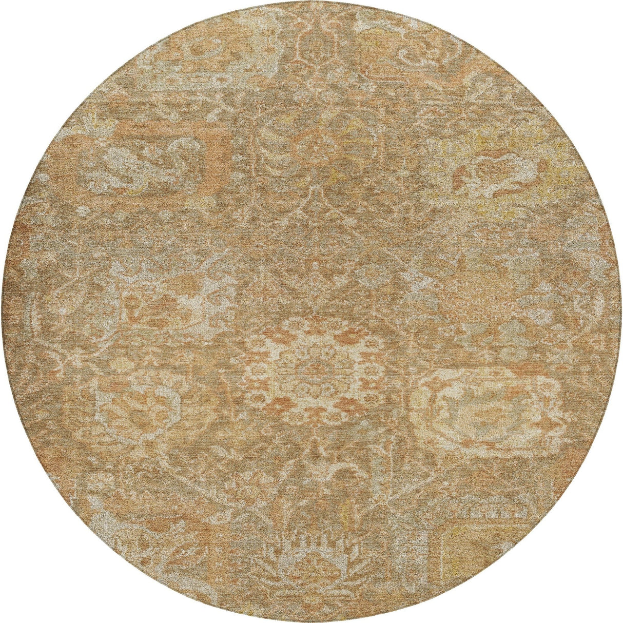 Dalyn Tabrook TB10 Khaki Rug round rug