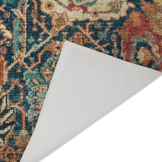 Dalyn Tabrook TB10 Navy Rug backing detail
