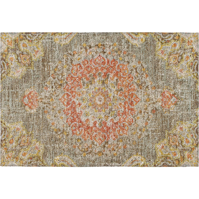 Dalyn Tabrook TB11 Brown Rug rectangular rug