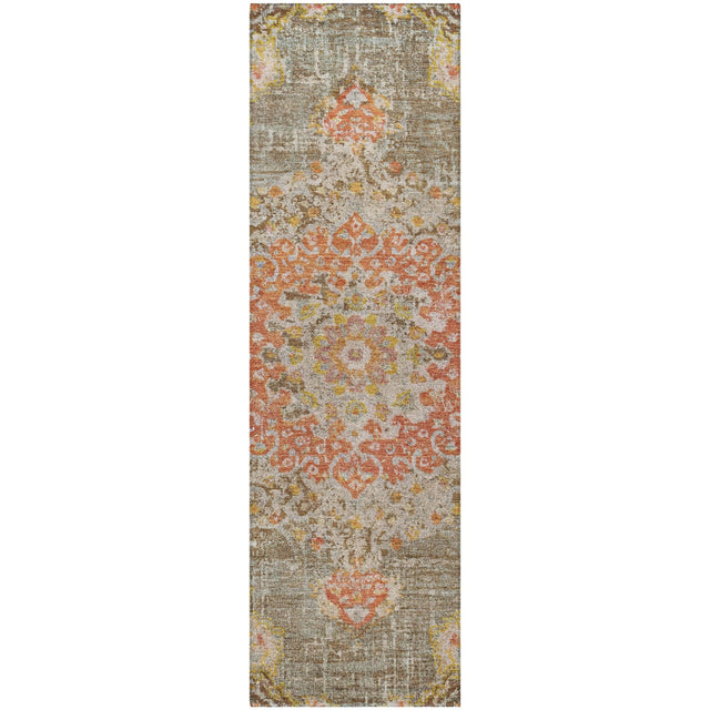 Dalyn Tabrook TB11 Brown Rug runner rug