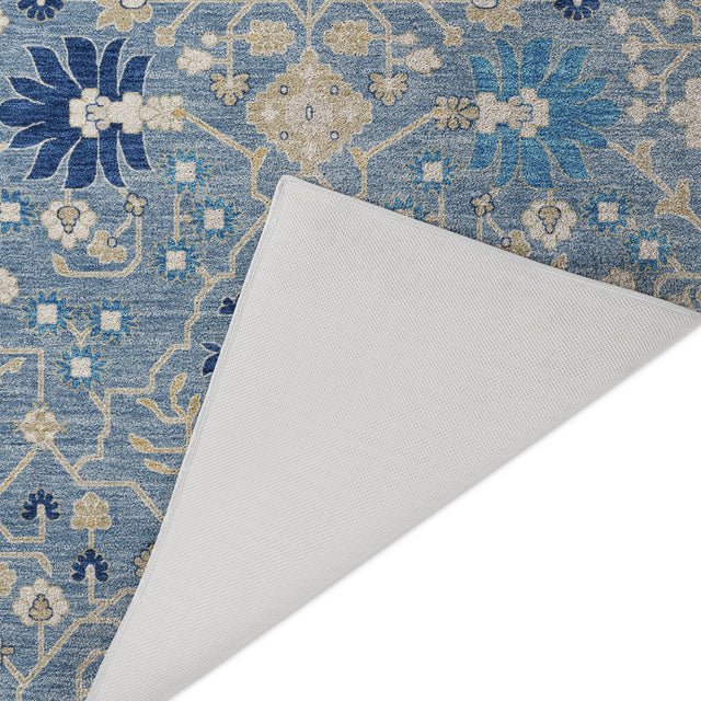 Dalyn Tabrook TB12 Denim Rug backing detail
