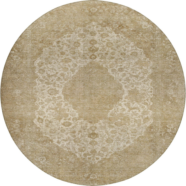 Dalyn Tabrook TB13 Beige Rug round rug
