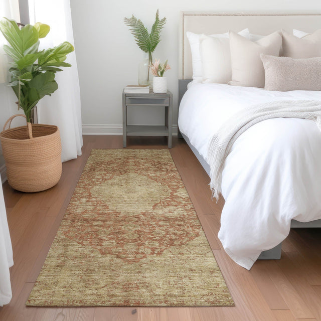 Dalyn Tabrook TB13 Paprika Rug shown in a room