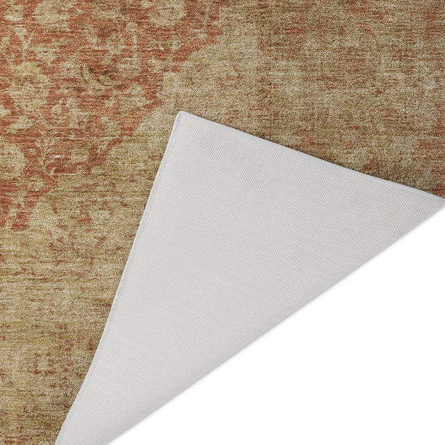 Dalyn Tabrook TB13 Paprika Rug backing detail