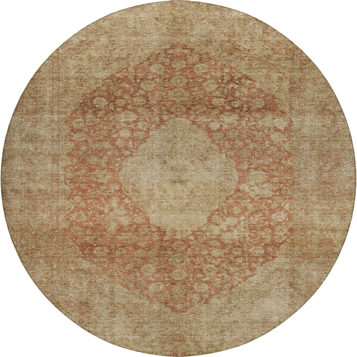 Dalyn Tabrook TB13 Paprika Rug round rug