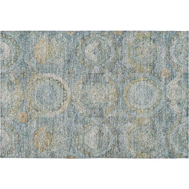 Dalyn Tabrook TB14 Blue Rug rectangular rug