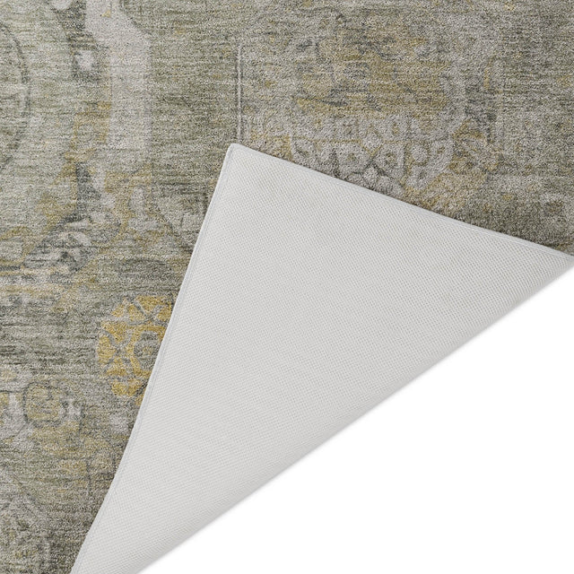 Dalyn Tabrook TB14 Pewter Rug backing detail