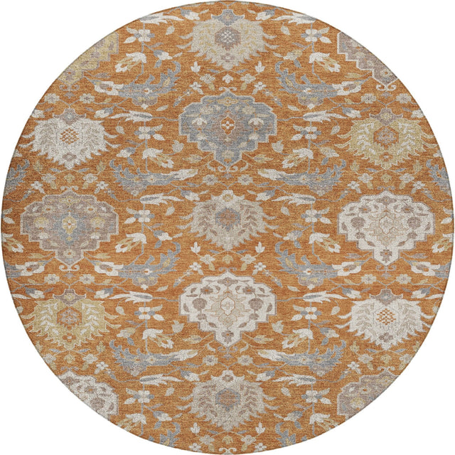 Dalyn Tabrook TB4 Copper Rug round rug