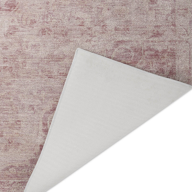 Dalyn Tabrook TB5 Pink Rug backing detail