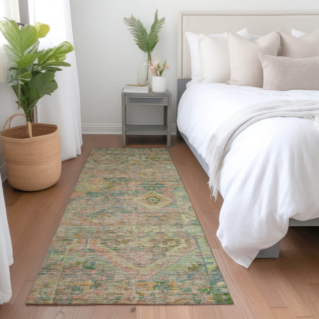 Dalyn Tabrook TB6 Blush Rug shown in a room