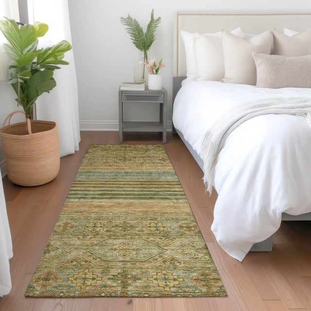 Dalyn Tabrook TB7 Aloe Rug shown in a room