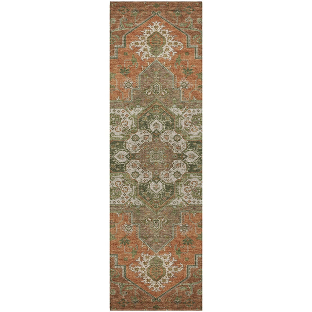 Dalyn Tabrook TB9 Rust Rug runner rug