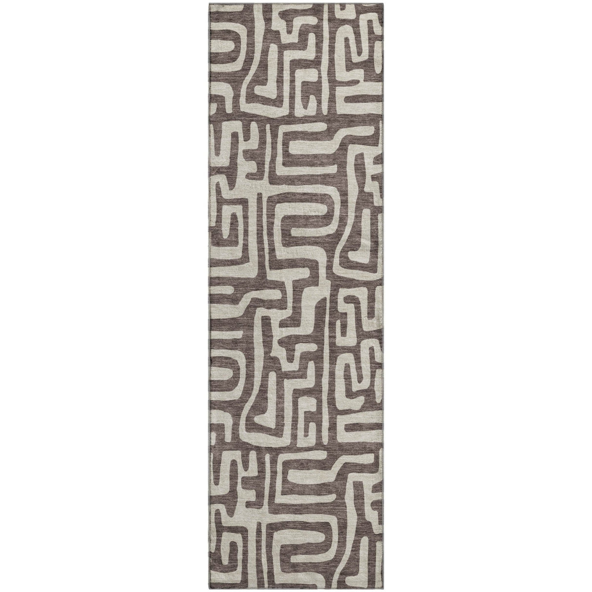 Dalyn The Reserve TR1 Chocolate Rug runner rug