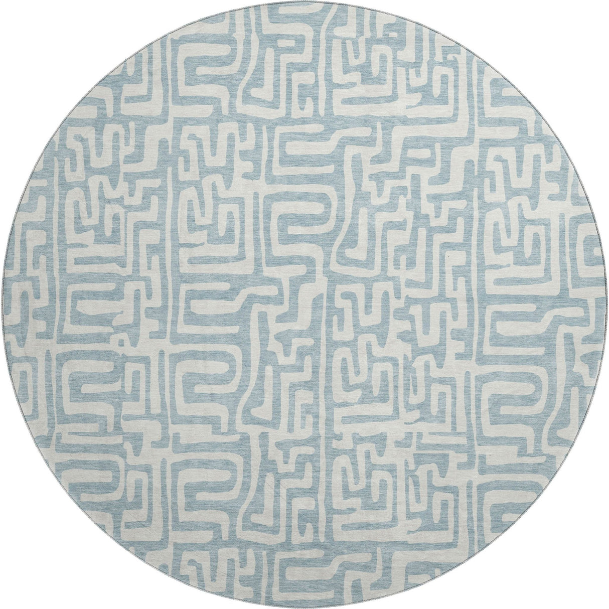Dalyn The Reserve TR1 Denim Rug round rug
