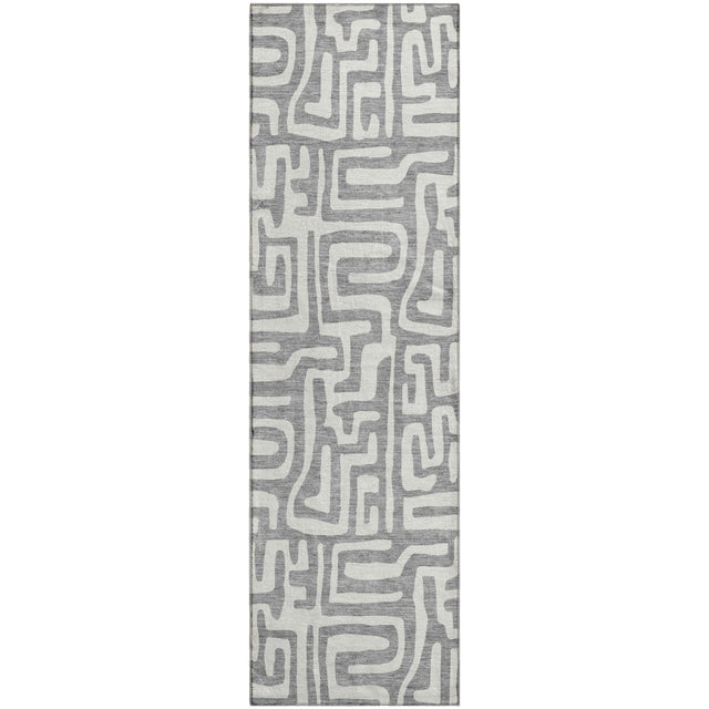Dalyn The Reserve TR1 Gray Rug runner rug