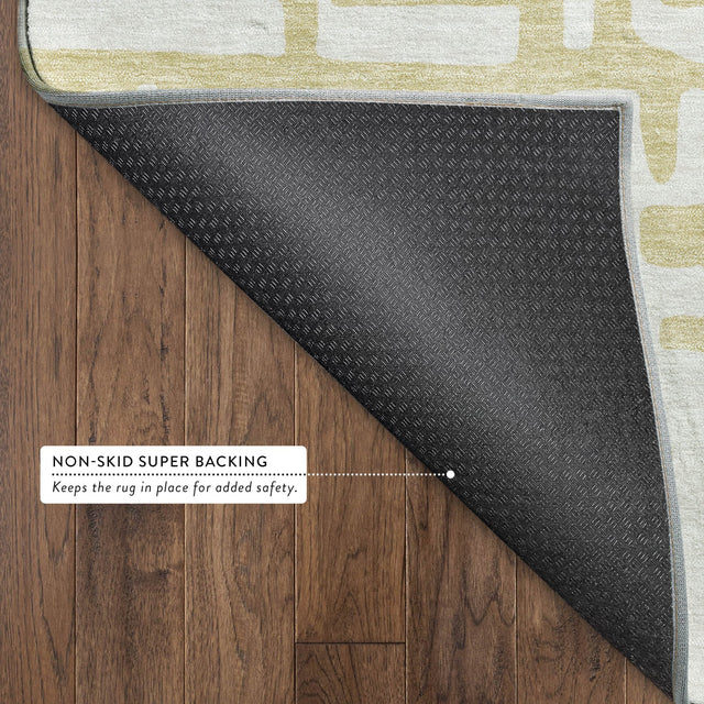 Dalyn The Reserve TR1 Wheat Rug backing detail