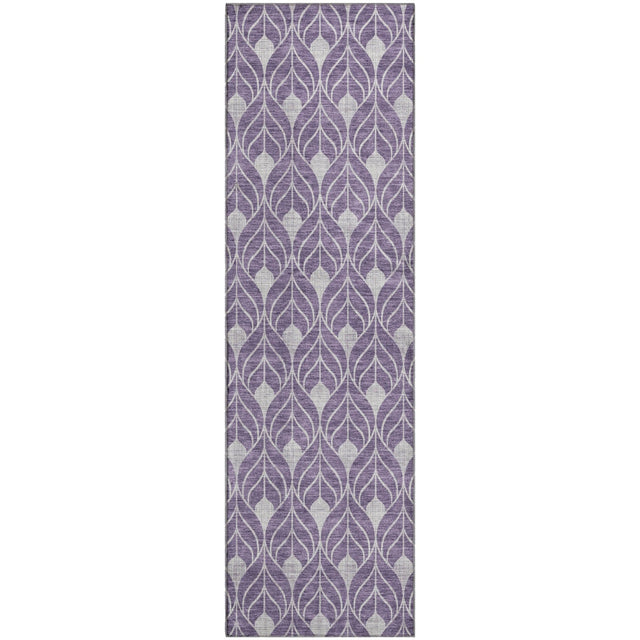 Dalyn The Reserve TR10 Plum Rug runner rug