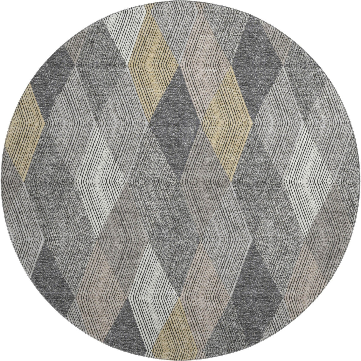 Dalyn The Reserve TR11 Charcoal Rug round rug