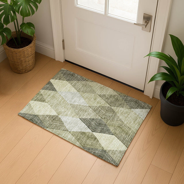 Dalyn The Reserve TR11 Fern Rug shown in a room