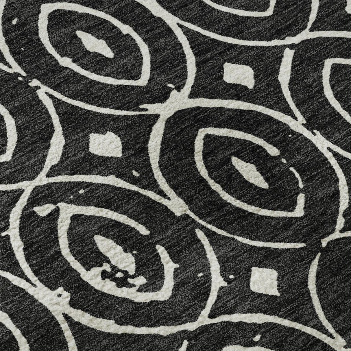 Dalyn The Reserve TR12 Black Rug color swatch