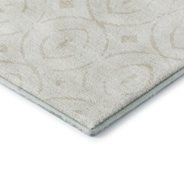 Dalyn The Reserve TR12 Ivory Rug corner detail
