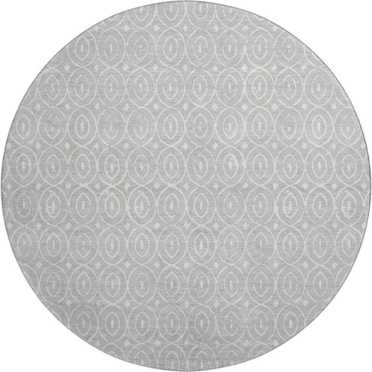 Dalyn The Reserve TR12 Silver Rug round rug