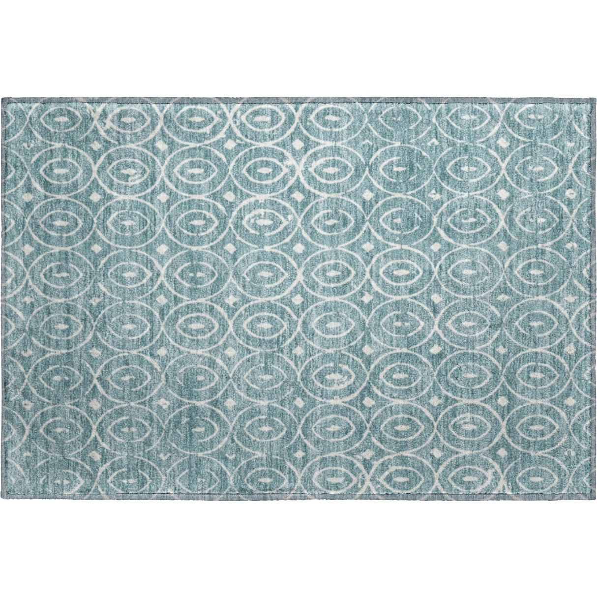 Dalyn The Reserve TR12 Turquoise Rug rectangular rug